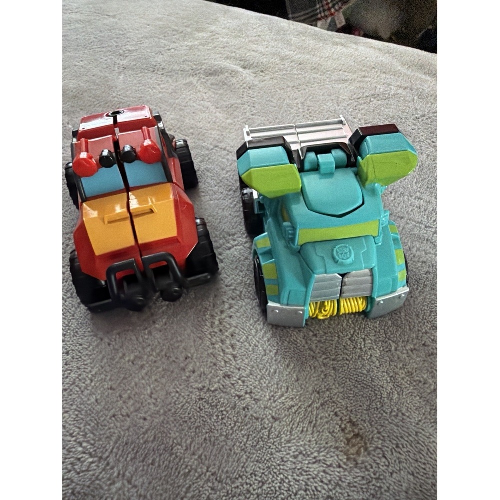 Transformers Rescue Bots Academy‎ Heatwave & Whirl Flip Changer Figures